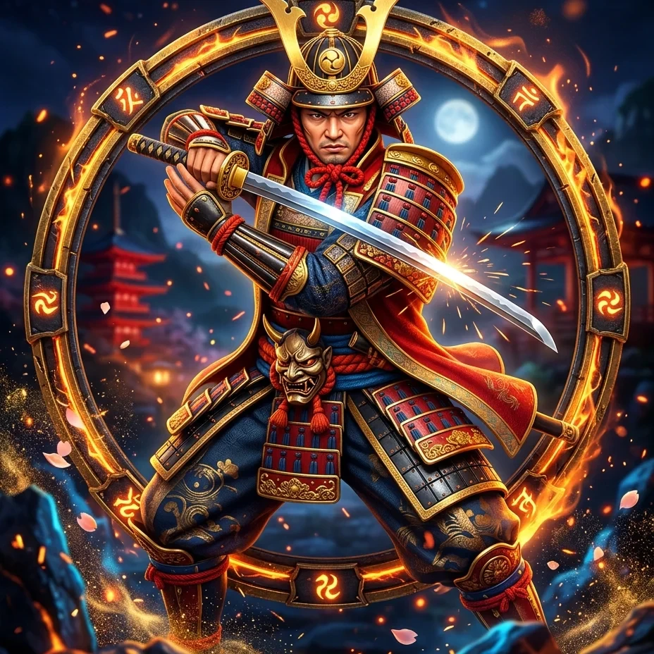 Samurai Fortune at M9 casino pokies